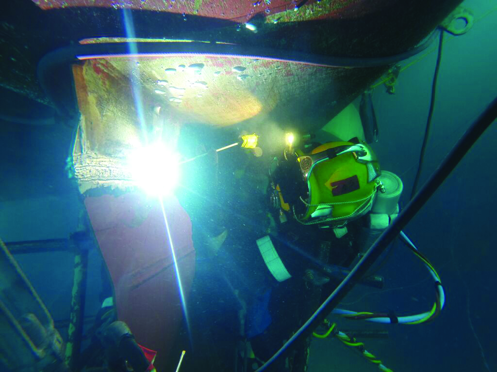 Staying the Course during Underwater Repairs - FABTECH