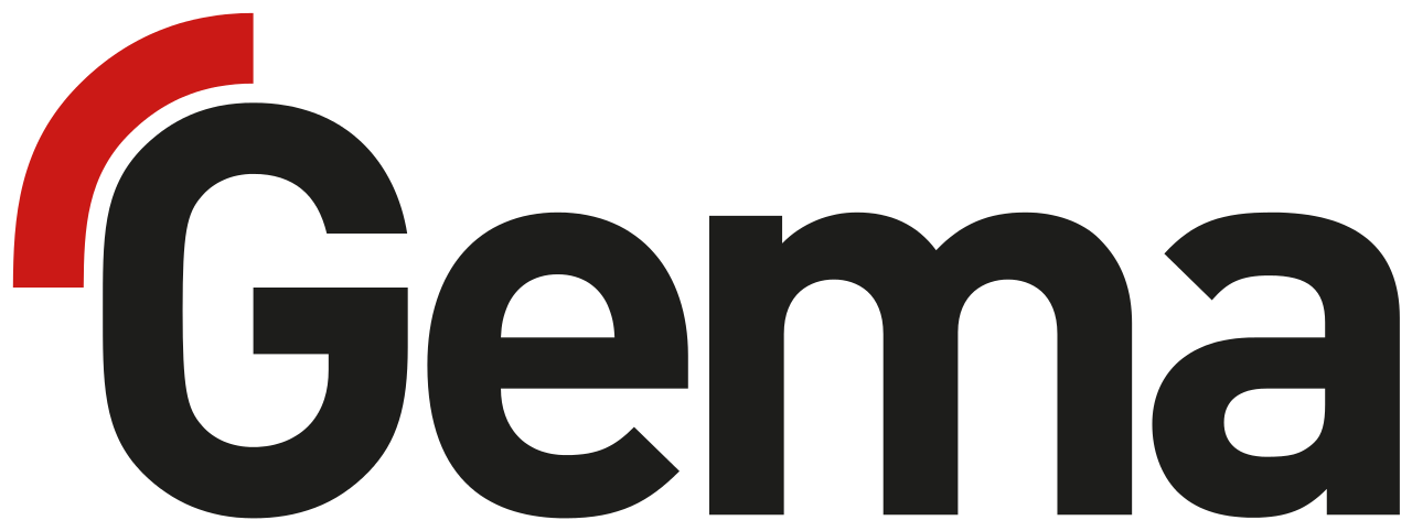 The logo of Gema